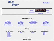 Tablet Screenshot of boatnbuggy.com